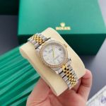 Rolex Datejust 31mm White MOP Dial 316L Steel Two-tone Gold Jubilee Bracelet Lady Watch